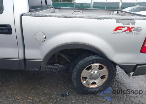 2005 Ford F150 Supercrew из США, поврежденный, VIN 1FTPW14505FA21136